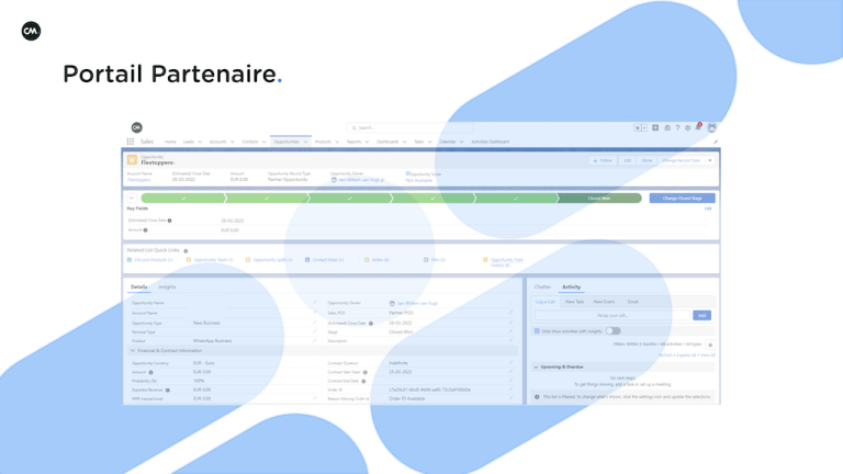 CM.com lance son portail à destination de ses partenaires