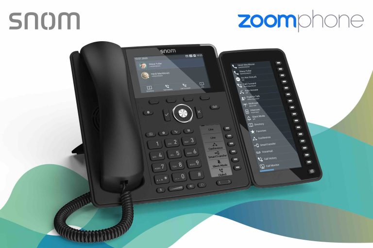 Communication unifiée – Cloud : Les téléphones Snom série D7xx certifiés Zoom