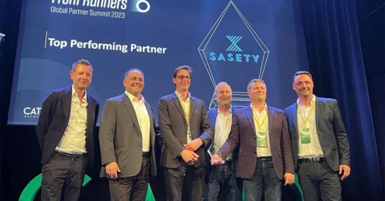 SASETY, expert reconnu, honoré par CATO Networks lors du Front Runners Cato Networks 2023