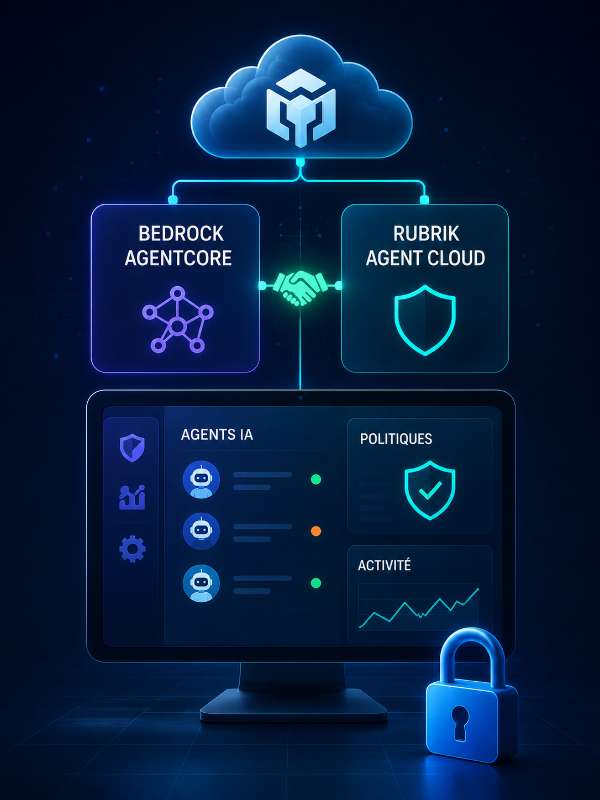 Rubrik rapproche sécurité des données et gouvernance des agents IA sur AWS